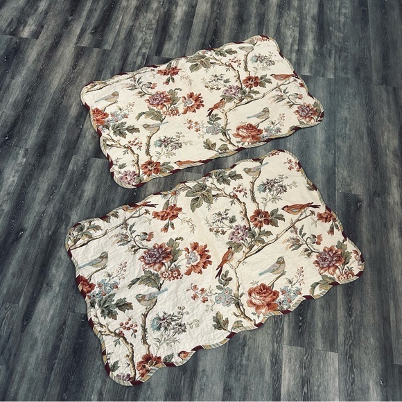 Waverly Bedding Waverly King Size Pillow Shams Charleston Chirp